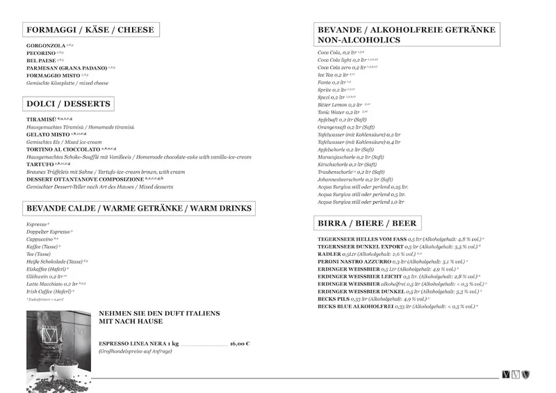 menu 0 of Ristorante OTTANTANOVE vi vadi