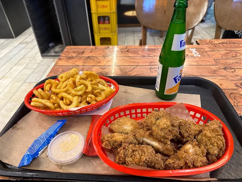 menu 2 of CHICKEN ZONE & KEBAB ZONE