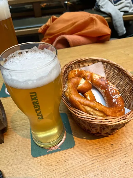 menu 2 of BLOCKBRÄU