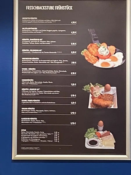 menu 1 of Frisch Backstube - Café am Max-Weber-Platz