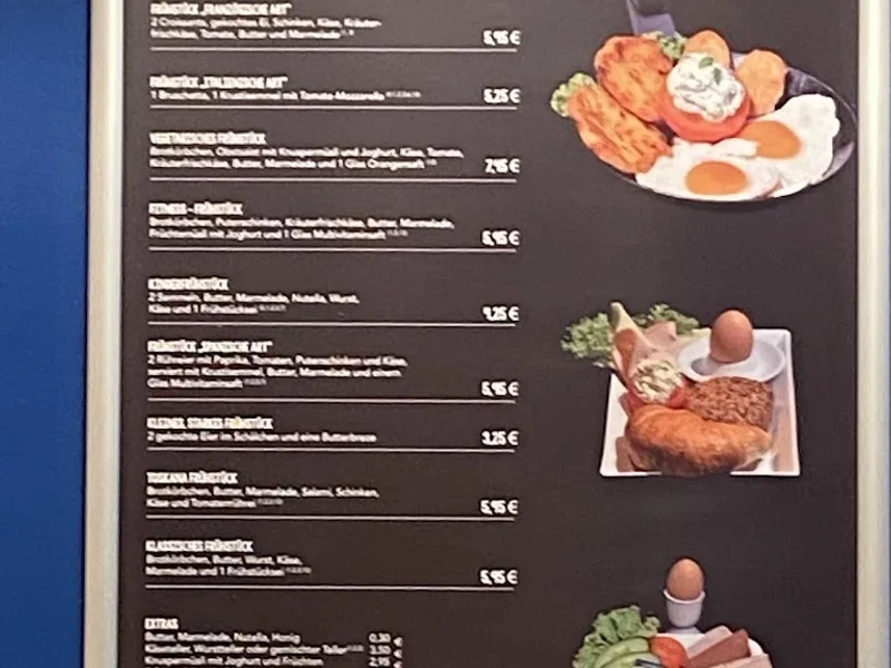 menu 1 of Frisch Backstube - Café am Max-Weber-Platz