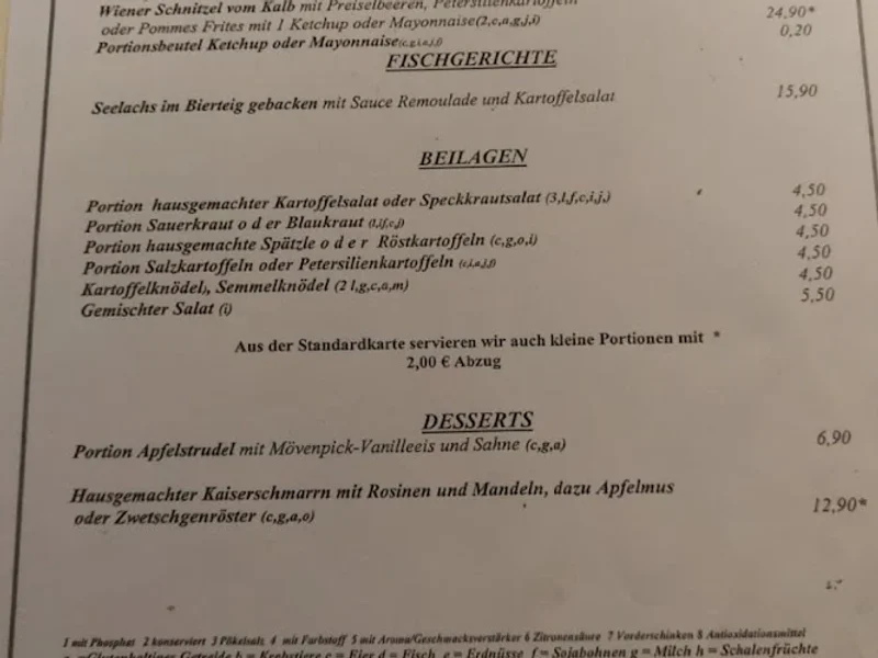 menu 0 of Gaststätte Jagdschlössl