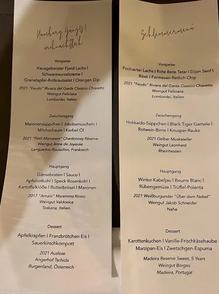 menu 0 of Zum Alten Lotsenhaus
