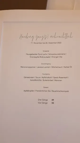 menu 2 of Zum Alten Lotsenhaus