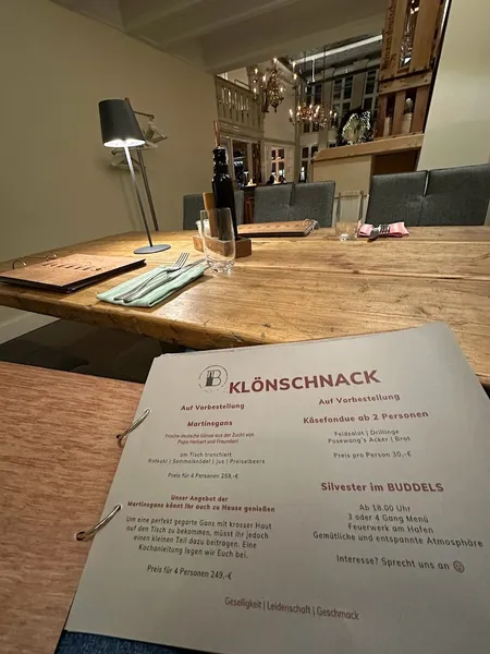 menu 1 of BUDDELS Gasthaus & Weinbar - Hamburg