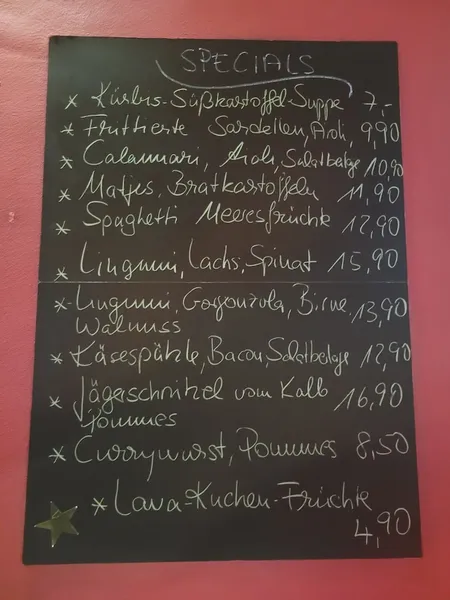 menu 1 of Cafe Click