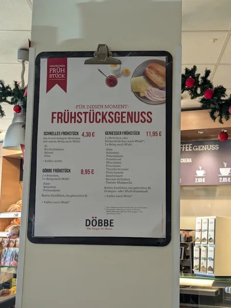 menu 0 of Döbbe Bäckereien GmbH & Co. KG