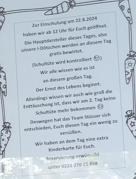 menu 0 of Brauhaus Stüsser