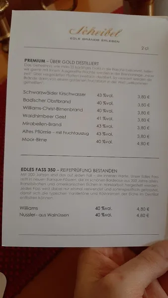 menu 0 of Wirtshaus Zum Spätzleschwob by FreCla
