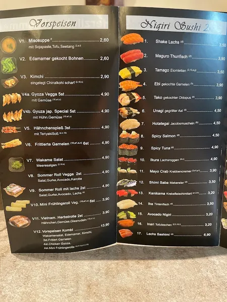 menu 0 of King Sushi Restaurant