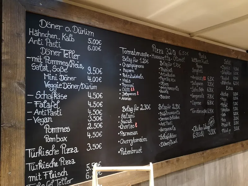 menu 1 of LIMON