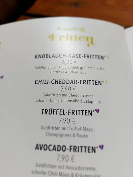 menu 0 of HANS IM GLÜCK - STUTTGART Europaviertel