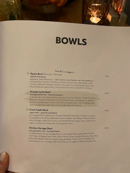 menu 1 of ALEX Dresden am Schloss