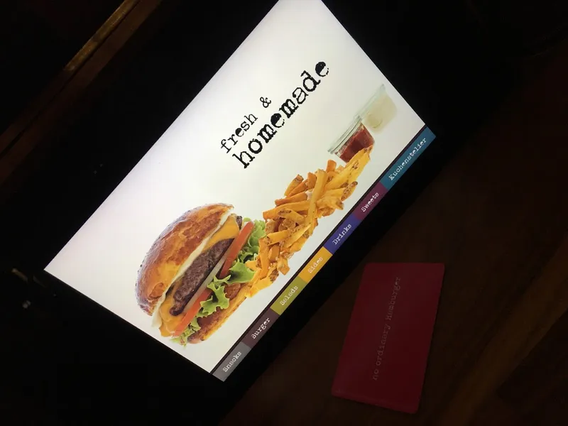 menu 1 of Burgerlich