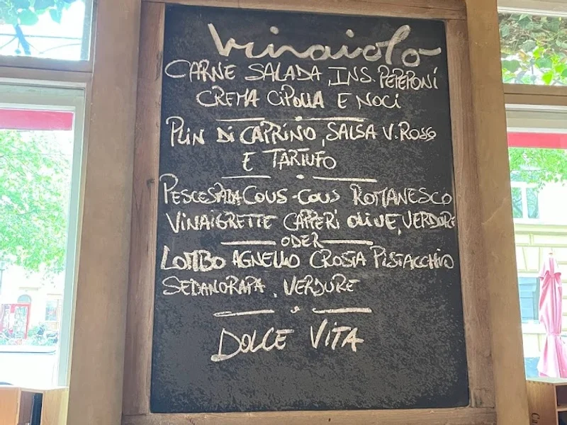 menu 0 of Vinaiolo München