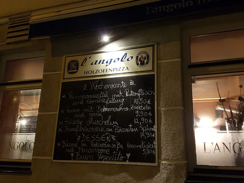 menu 1 of Lángolo della Pizza