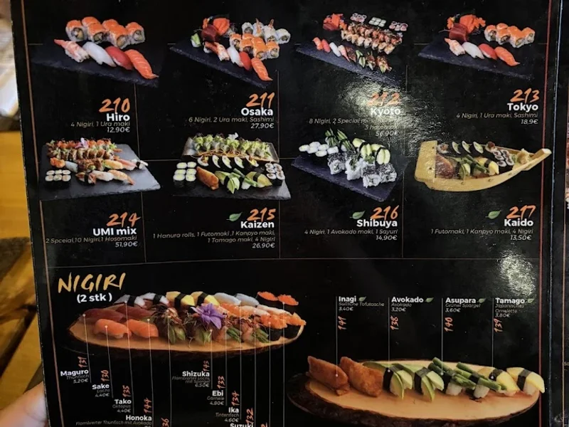 menu 0 of Umibar - Sushi Restaurant