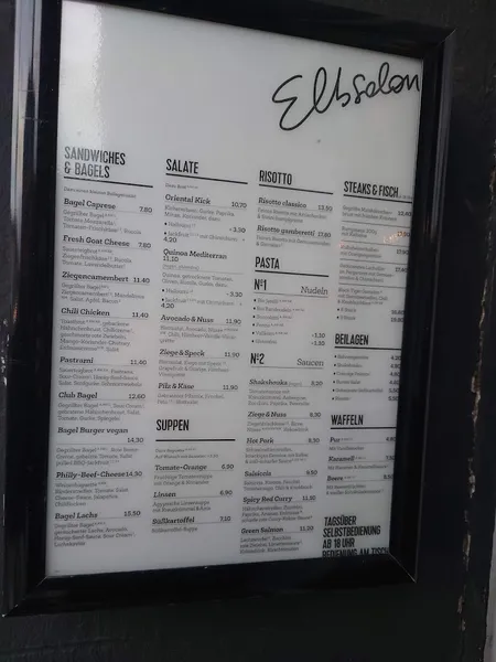 menu 2 of Elbsalon