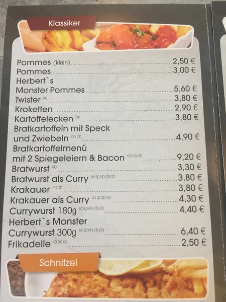 menu 0 of Aumunder Imbiss