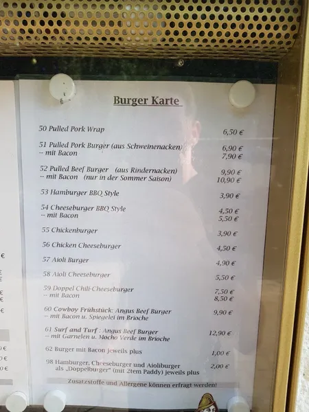 menu 1 of BBQ-Ranch Leutzscher Aue