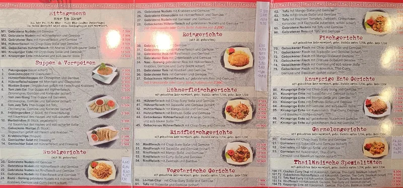 menu 1 of Asia-Bistro Mr. Wok 2 Leipzig