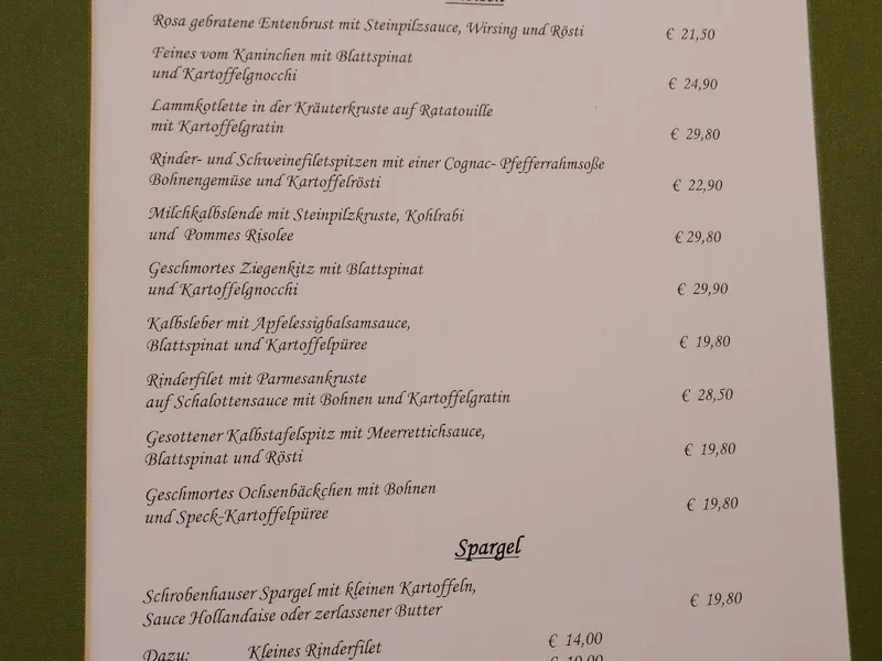 menu 1 of Hunsinger in der Goldenen Gans