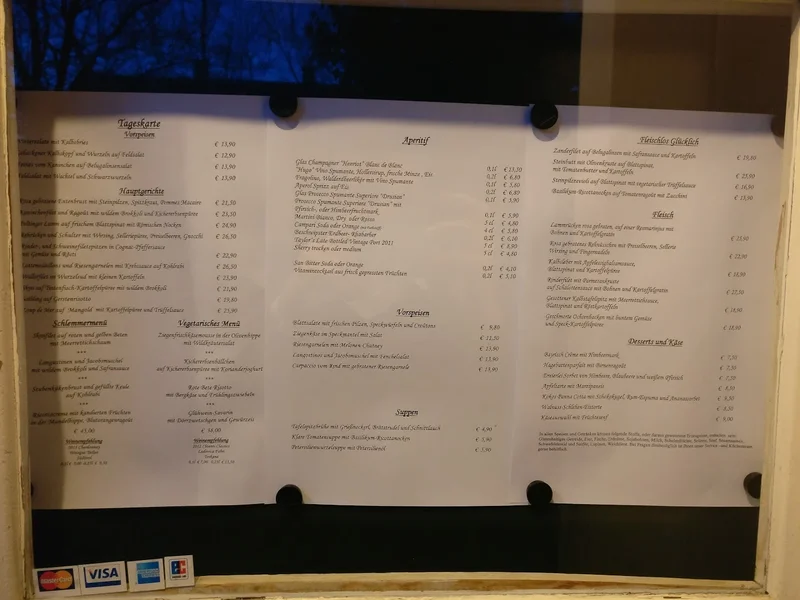 menu 2 of Hunsinger in der Goldenen Gans