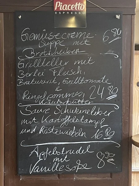 menu 0 of Augustiner Bürgerheim