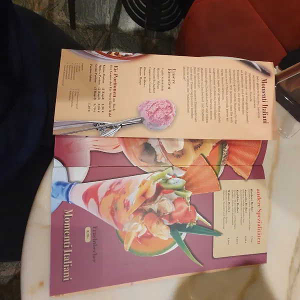 menu 1 of La Veneziana