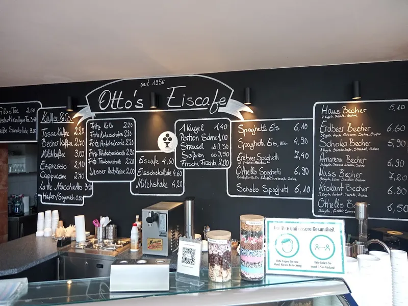 menu 0 of Otto's Eiscafé | Eiscafe Hamburg | Eis essen | Eisdiele Niendorf Nord