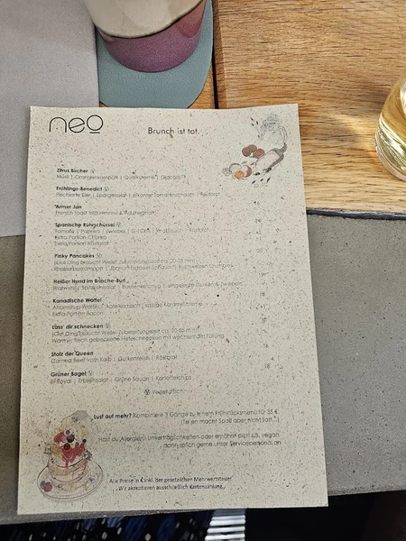 menu 1 of NeoBiota