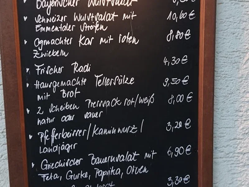 menu 2 of Zum Grünen Baum