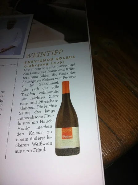 menu 0 of Ristorante Menzingers