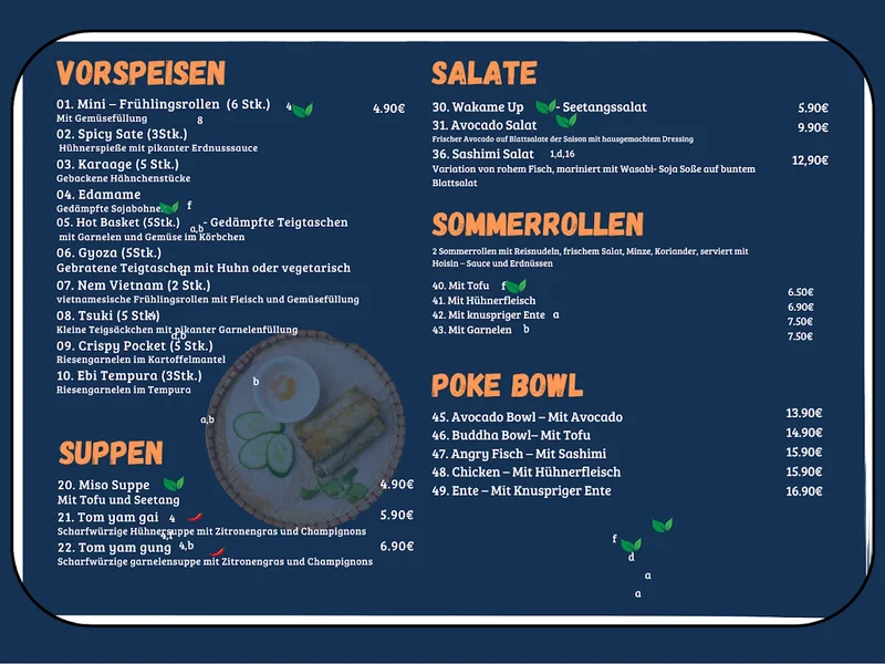 menu 0 of Hitomy Japanisches Restaurant