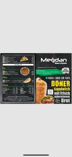 menu 0 of Meydan Döner&Pizzeria