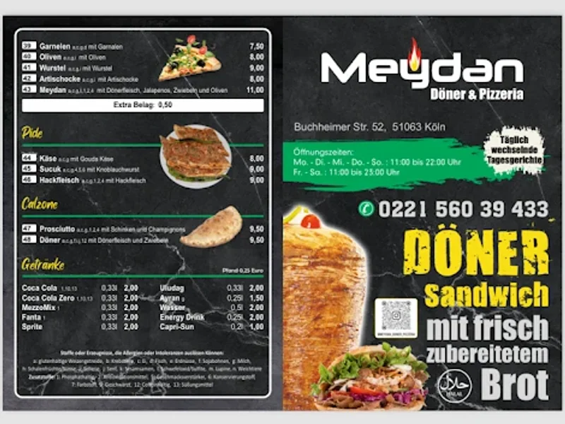 menu 0 of Meydan Döner&Pizzeria