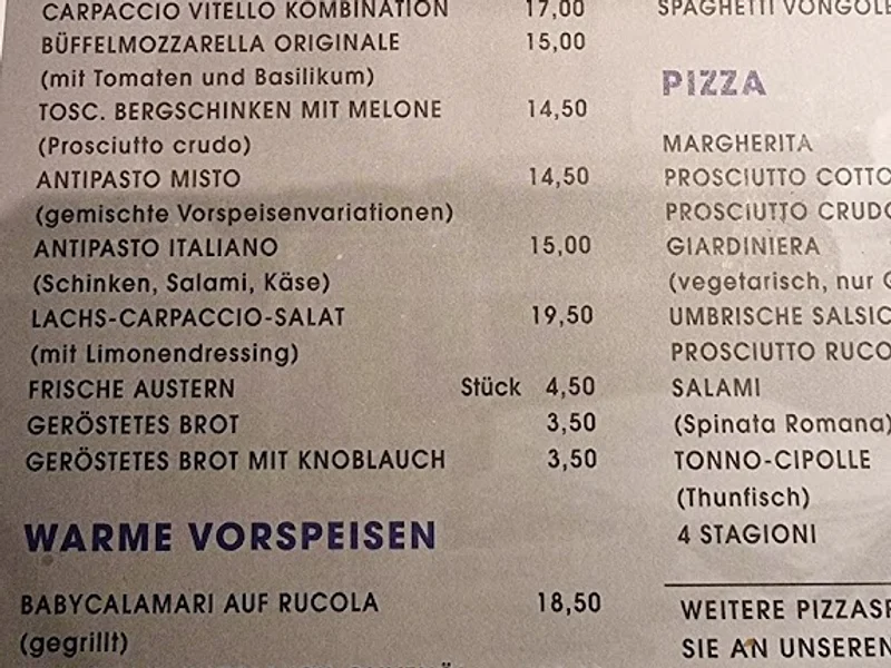 menu 0 of Culinarius