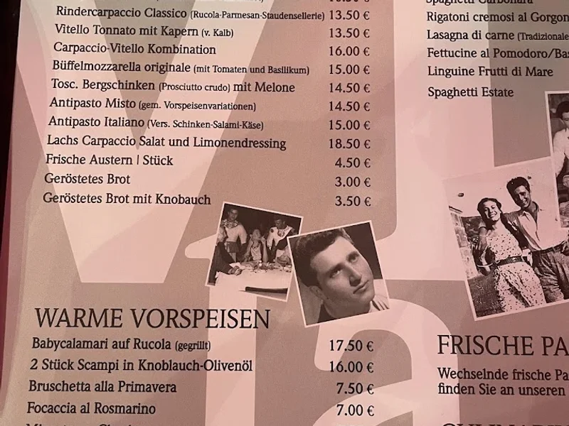 menu 2 of Culinarius