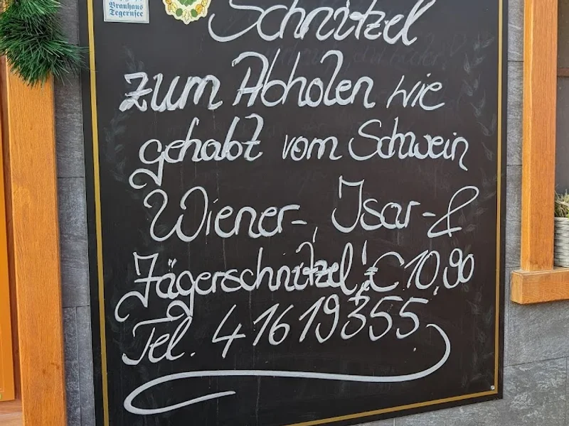 menu 1 of Naumann's Hüttnwirt