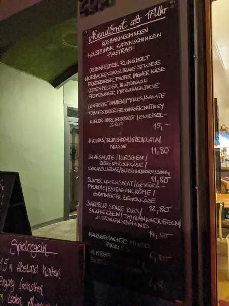 menu 2 of Klippkroog