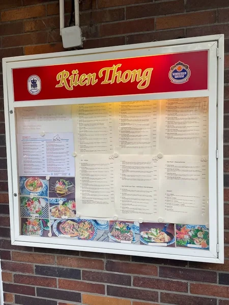 menu 2 of Rüen Thong Thai Restaurant