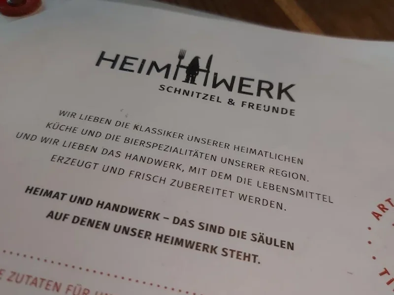 menu 0 of HeimWerk Glockenbachviertel