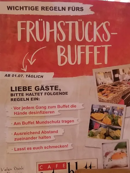 menu 2 of Cafe Extrablatt Hannover Altenbekener Damm