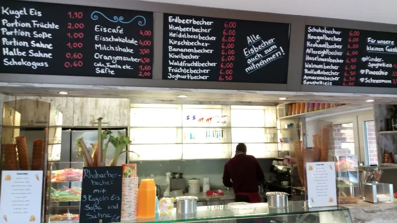 menu 0 of Arktis Eiscafé