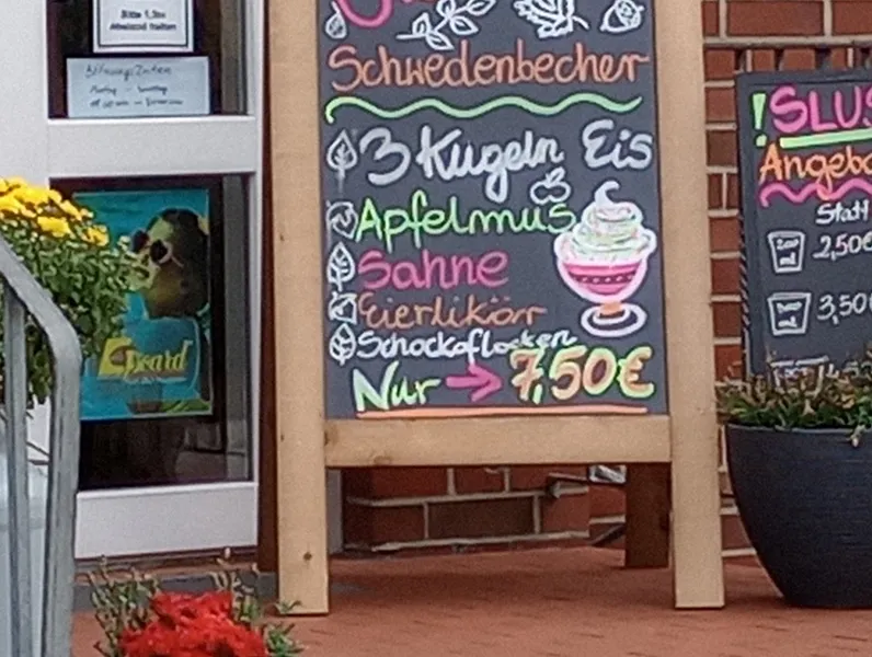 menu 1 of Arktis Eiscafé