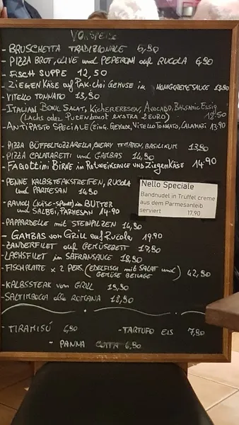 menu 1 of Nello Ristorante Pizzeria