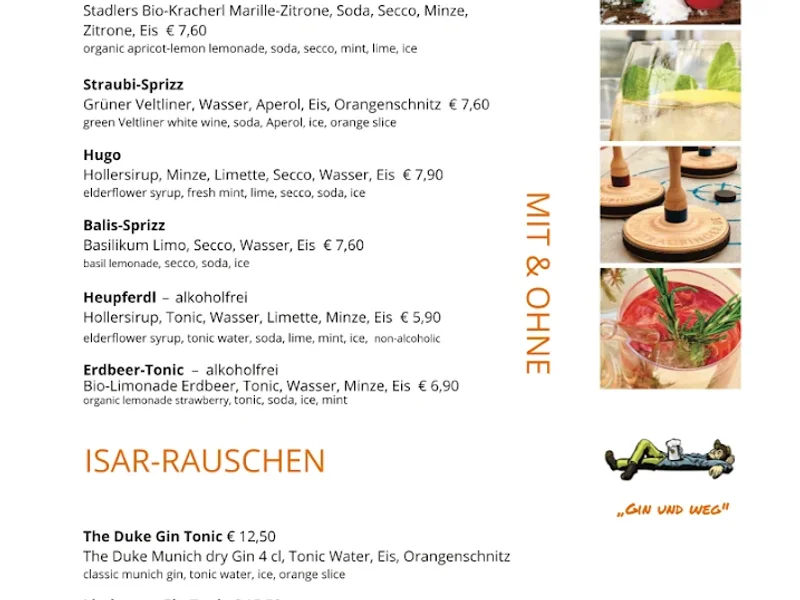 menu 1 of Wirtshaus Zum Straubinger