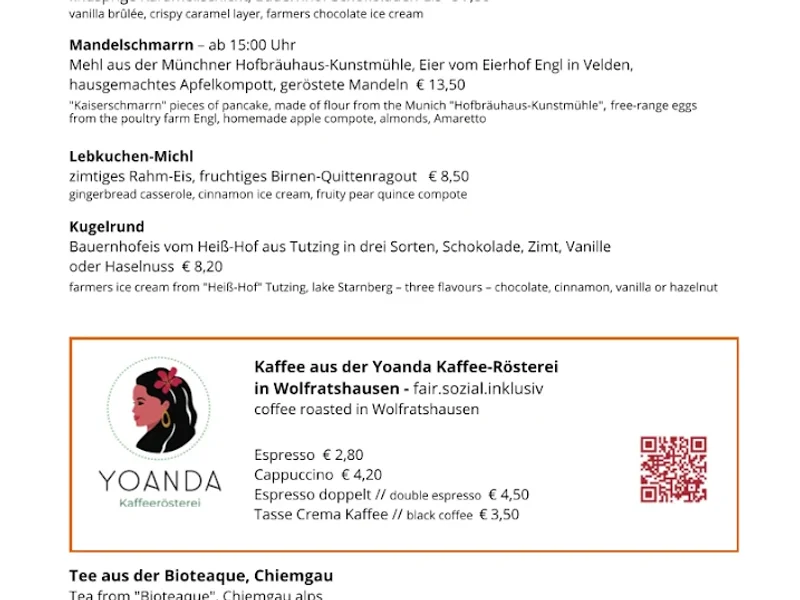 menu 2 of Wirtshaus Zum Straubinger