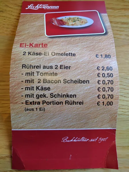 menu 0 of Lechtermann Ihr Meisterbäcker