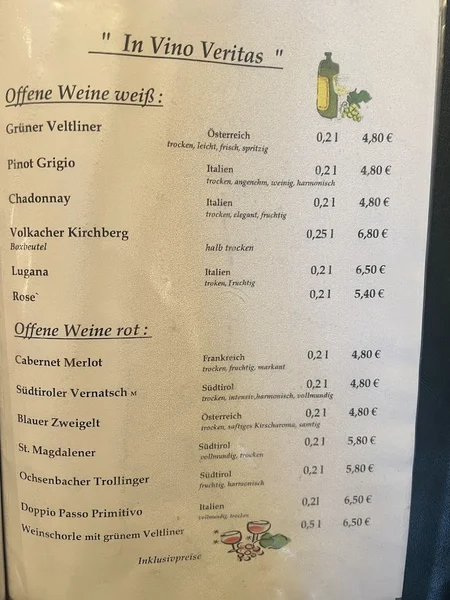 menu 0 of Schlösselgarten